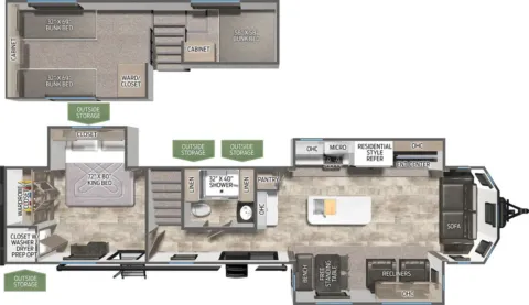 Photos of 2026 Forest River Puma Vista 402LFT for sale in Hartford, IL at Colman's Country Campers