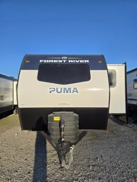 Another view of 2026 Forest River Puma 31FKRK for sale in Hartford, IL at Colman's Country Campers