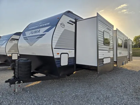 More photos of 2026 Forest River Puma 32RBFQ at Colman's Country Campers, IL