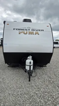 Another view of 2026 Forest River Puma Camp Edition 122BHCE for sale in Hartford, IL at Colman's Country Campers