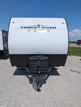 Another view of 2026 Forest River Puma Camp Edition 263BHCE for sale in Hartford, IL at Colman's Country Campers