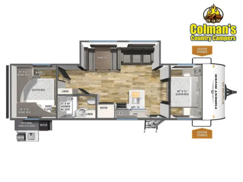 Photos of 2026 Forest River Puma Camp Edition 303BHCE for sale in Hartford, IL at Colman's Country Campers