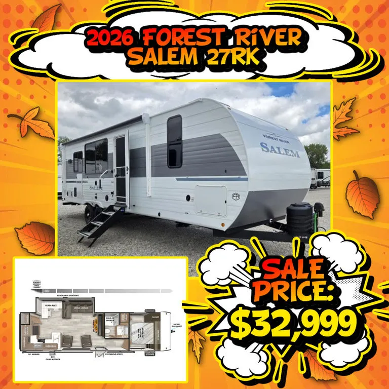 Unknown 2026 Forest River Salem 27RK for sale in Hartford, IL