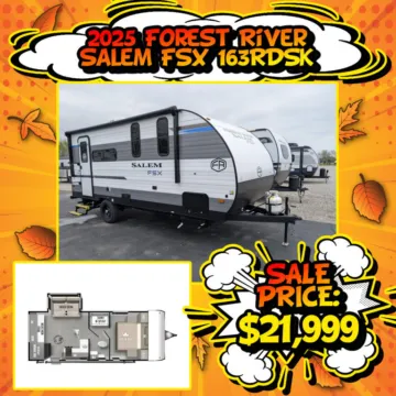 Unknown 2025 Forest River Salem FSX 163RDSK for sale in Hartford, IL