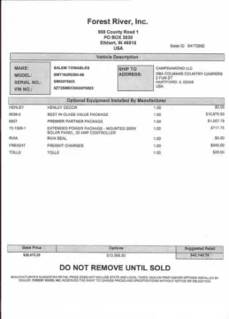 More photos of 2025 Forest River Salem FSX 163RDSK at Colman's Country Campers, IL
