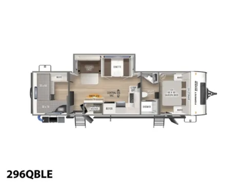 Photos of 2026 Forest River Surveyor Legend 296QBLE for sale in Hartford, IL at Colman's Country Campers