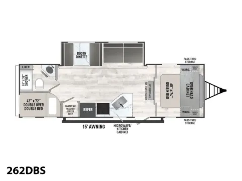 Photos of 2026 Forest River VIKING 6K 262DBS for sale in Hartford, IL at Colman's Country Campers