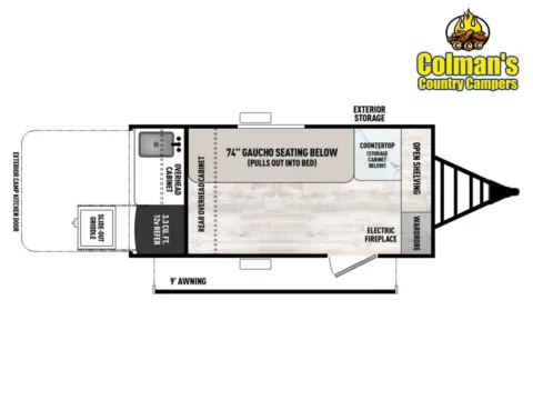 Photos of 2026 Forest River VIKING ROK 9000ROK for sale in Hartford, IL at Colman's Country Campers