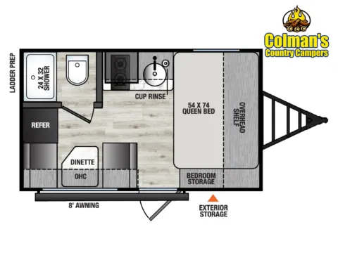 Photos of 2026 Forest River VIKING 3K 12RD for sale in Hartford, IL at Colman's Country Campers
