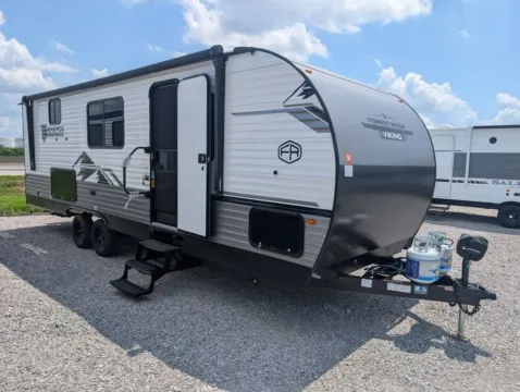 Photos of 2026 Forest River Viking 5K Series  25QBH for sale in Hartford, IL at Colman's Country Campers