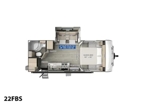 Photos of 2026 Forest River FLAGSTAFF Micro Lite 22FBS for sale in Hartford, IL at Colman's Country Campers