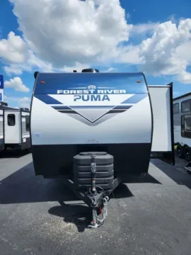 Another view of 2026 Forest River Puma 32BHFS for sale in Hartford, IL at Colman's Country Campers