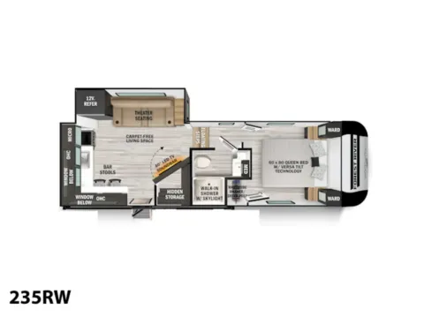 Photos of 2025 Forest River Impression 235RW for sale in Hartford, IL at Colman's Country Campers