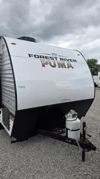 Another view of 2026 Forest River Puma Camp Edition  123RDCE for sale in Hartford, IL at Colman's Country Campers