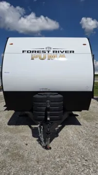 Another view of 2026 Forest River Puma Camp Edition  283BHCE for sale in Hartford, IL at Colman's Country Campers