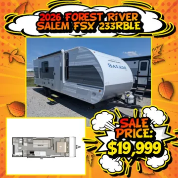 Unknown 2026 Forest River SALEM FSX LE 233RBLE for sale in Hartford, IL
