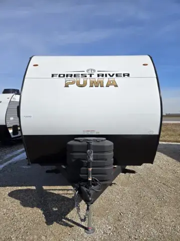 Another view of 2026 Forest River Puma Camp Edition  304BHCE for sale in Hartford, IL at Colman's Country Campers