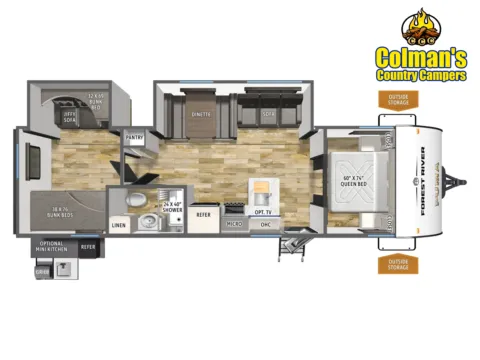 Photos of 2026 Forest River Puma Camp Edition 305BHCE for sale in Hartford, IL at Colman's Country Campers