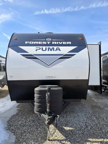 Another view of 2026 Forest River Puma 31RLQS for sale in Hartford, IL at Colman's Country Campers