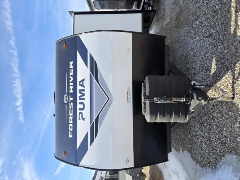 Another view of 2026 Forest River Puma   31RLQS for sale in Hartford, IL at Colman's Country Campers