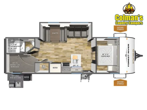 Photos of 2026 Forest River Puma Camp Edition  283BHCE for sale in Hartford, IL at Colman's Country Campers