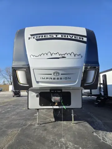 Another view of 2026 Forest River Impression 360MYR for sale in Hartford, IL at Colman's Country Campers