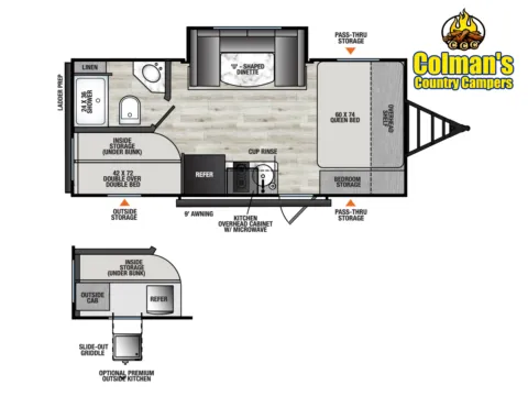 Photos of 2026 Coachmen RV Viking 4K 18DBS for sale in Hartford, IL at Colman's Country Campers