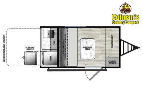 Photos of 2025 Forest River Viking   8000ROK for sale in Hartford, IL at Colman's Country Campers