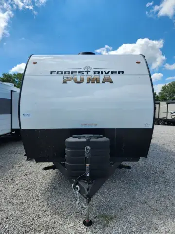 Another view of 2026 Forest River Puma Camp Edition  305BHCE for sale in Hartford, IL at Colman's Country Campers