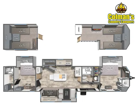 Photos of 2026 Forest River Puma Vista  421LFT for sale in Hartford, IL at Colman's Country Campers