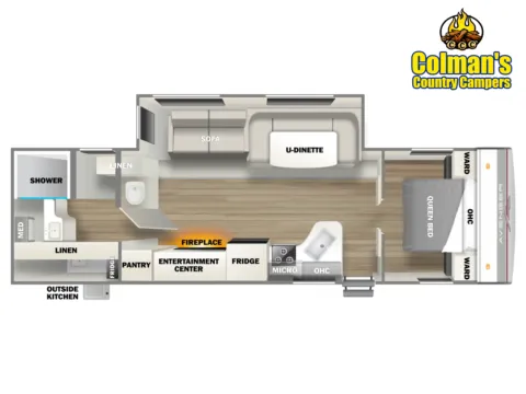 Photos of 2022 Prime Time RV Avenger   27RBS for sale in Hartford, IL at Colman's Country Campers