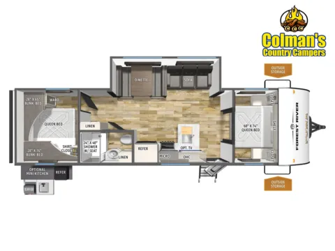 Photos of 2026 Forest River Puma Camp Edition  303BHCE for sale in Hartford, IL at Colman's Country Campers