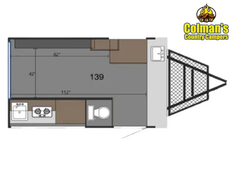 Photos of 2022 Sunset RV Sunray   139 for sale in Hartford, IL at Colman's Country Campers