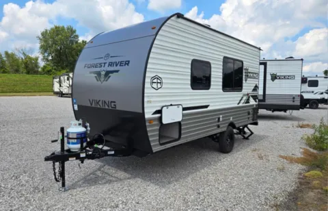 More photos of 2026 Forest River Viking 3K Series  17FQ at Colman's Country Campers, IL