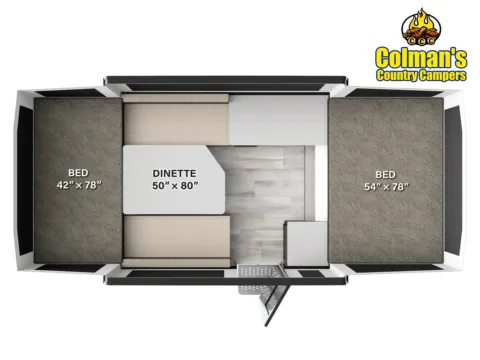 Photos of 2026 Forest River Flagstaff MAC  141OTG for sale in Hartford, IL at Colman's Country Campers