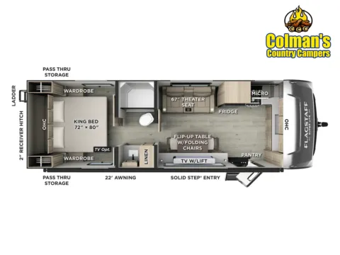 Photos of 2026 Forest River Flagstaff Super Lite 30FKT for sale in Hartford, IL at Colman's Country Campers