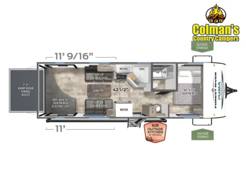Photos of 2026 Forest River Puma Ambush  25TH for sale in Hartford, IL at Colman's Country Campers