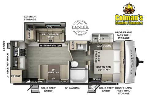 Photos of 2026 Forest River Flagstaff Micro Lite  25SRK for sale in Hartford, IL at Colman's Country Campers