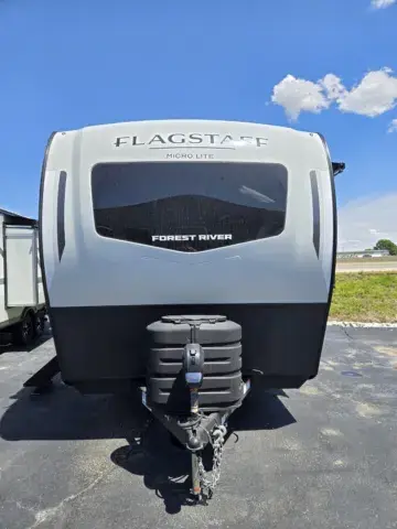 Another view of 2026 Forest River Flagstaff Micro Lite  25SRK for sale in Hartford, IL at Colman's Country Campers