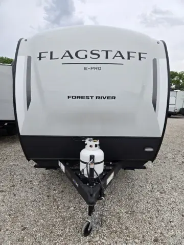 Another view of 2026 Forest River Flagstaff E-PRO  E19LE for sale in Hartford, IL at Colman's Country Campers