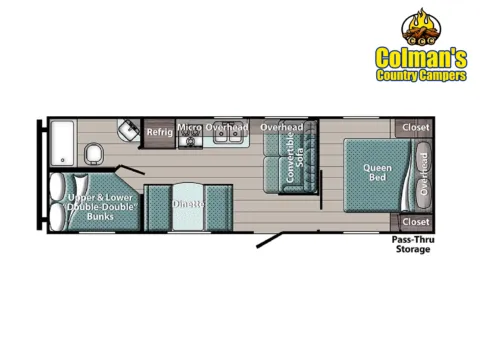 Photos of 2022 Gulf Stream Coach Conquest   26BHG for sale in Hartford, IL at Colman's Country Campers