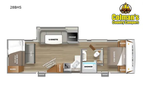 Photos of 2023 Prime Time RV Avenger   28BHS for sale in Hartford, IL at Colman's Country Campers