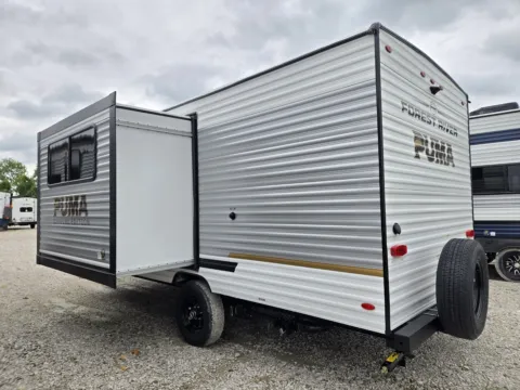 More photos of 2027 Forest River Puma Camp Edition  18BHCE at Colman's Country Campers, IL