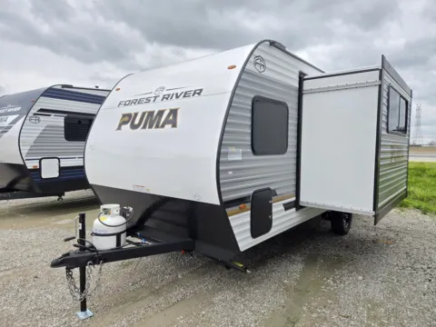 More photos of 2027 Forest River Puma Camp Edition  18BHCE at Colman's Country Campers, IL