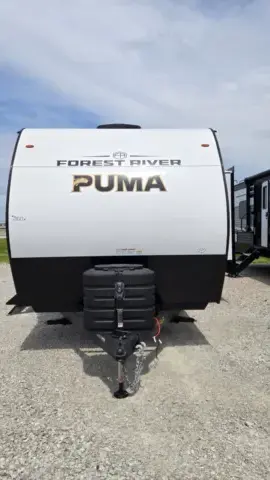 Another view of 2026 Forest River Puma Camp Edition  305BHCE for sale in Hartford, IL at Colman's Country Campers