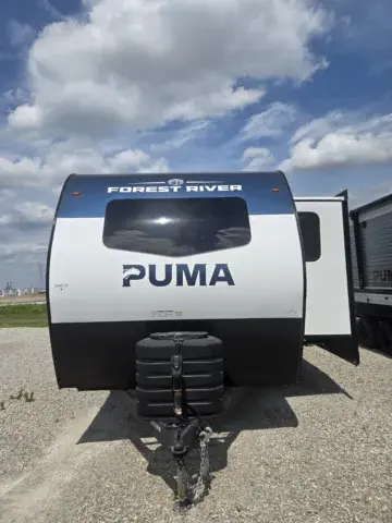 Another view of 2027 Forest River Puma 31FKRK for sale in Hartford, IL at Colman's Country Campers