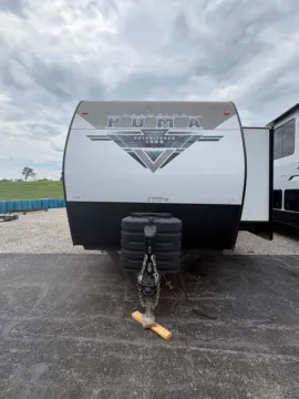 Another view of 2023 Palomino Puma   32RBFQ for sale in Hartford, IL at Colman's Country Campers
