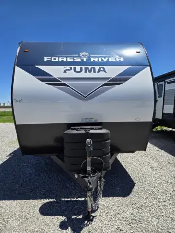 Another view of 2027 Forest River Puma 25BHS for sale in Hartford, IL at Colman's Country Campers