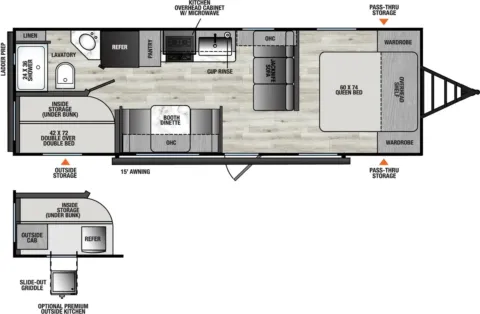Photos of 2026 Forest River Viking 5K Series  26BH for sale in Hartford, IL at Colman's Country Campers