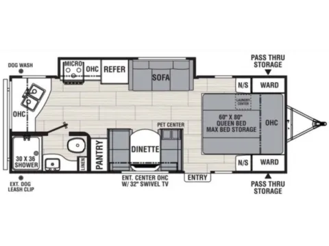 Photos of 2024 Coachmen Northern Spirit Ultra Lite  2252MD for sale in Hartford, IL at Colman's Country Campers